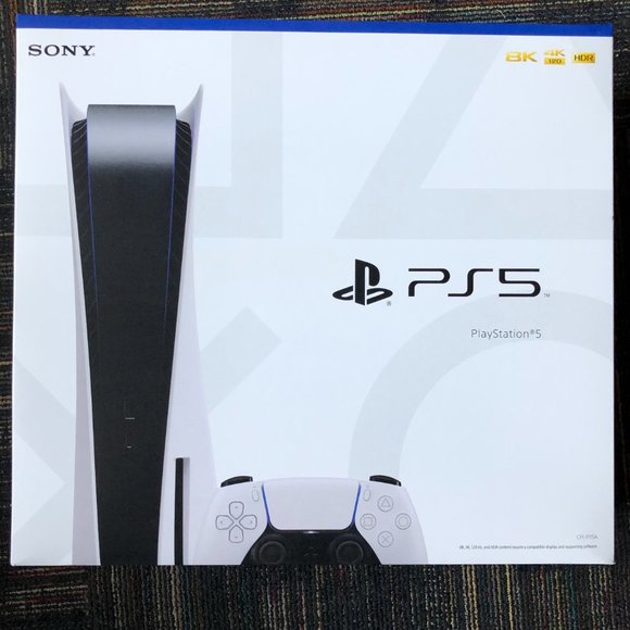 New Sony Playstation (PS5) Blu-Ray Disc Edition Console - Receipt Included - Picture 1 of 3